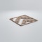 Ekena Millwork Small Gilcrest Decorative Fretwork Wood Wall Panels, Red Oak, 11 3/8"W x 11 3/8"H x 3/8"T WALW12X12X0375GCTRO - alternate 2